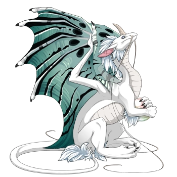 Pistachio Noxtide on a female Pearlcatcher