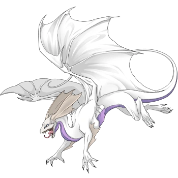 Lavender Underbelly on a female Mirror