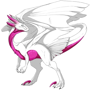 Glimmer on a male Wildclaw