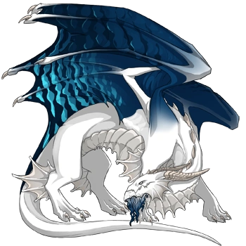 Azure Peregrine on a male Guardian