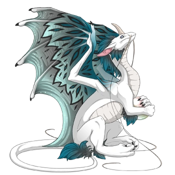 Grey Flair on a female Pearlcatcher