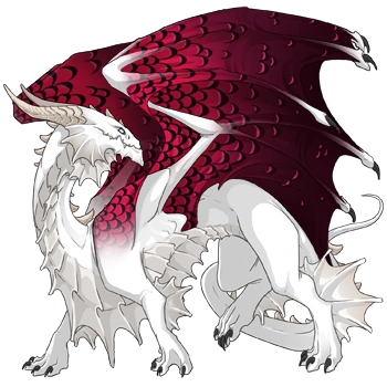 Wine Edged on a female Guardian