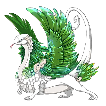 Green Facet on a female Coatl