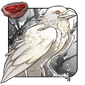 Leucistic Crow - Arcane, Ice, Light