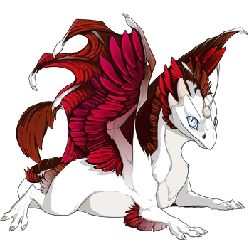 Garnet Shimmer on a hatchling Skydancer