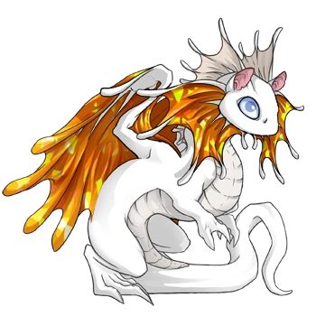 Saffron Facet on a hatchling Fae