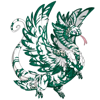 Thicket Crackle on a male Coatl