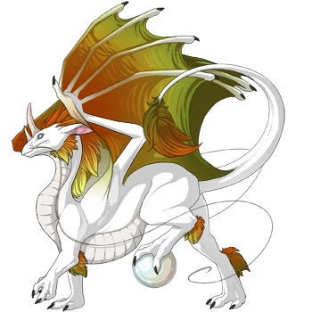 Chartreuse Blend on a male Pearlcatcher