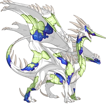 Peridot Koi on a male Ridgeback