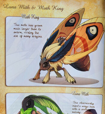 Moth king bestiary