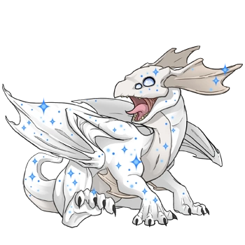 Lapis Sparkle on a hatchling Mirror