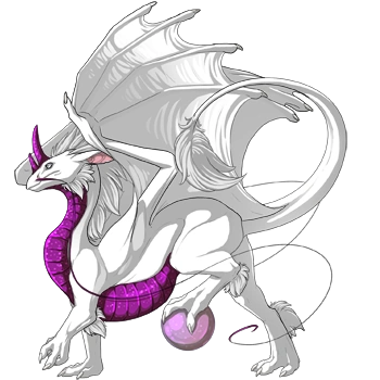 Glimmer on a male Pearlcatcher