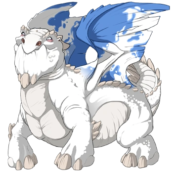 Paint on a male Snapper