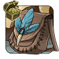 Feather Pouch - Blue Moon, Masked, Renegade, Stonewatch