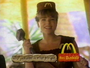 A RocDonald's waitress.