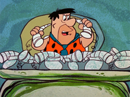 The Flintstones - The Tycoon - Fred Flintstone with Gotrocks' Phones