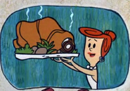 Roast Loin of Brontosaurus from "The Happy Household".