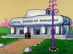 The Flintstones - Loyal Order of Dinosaurs Lodge from The Golf Champion