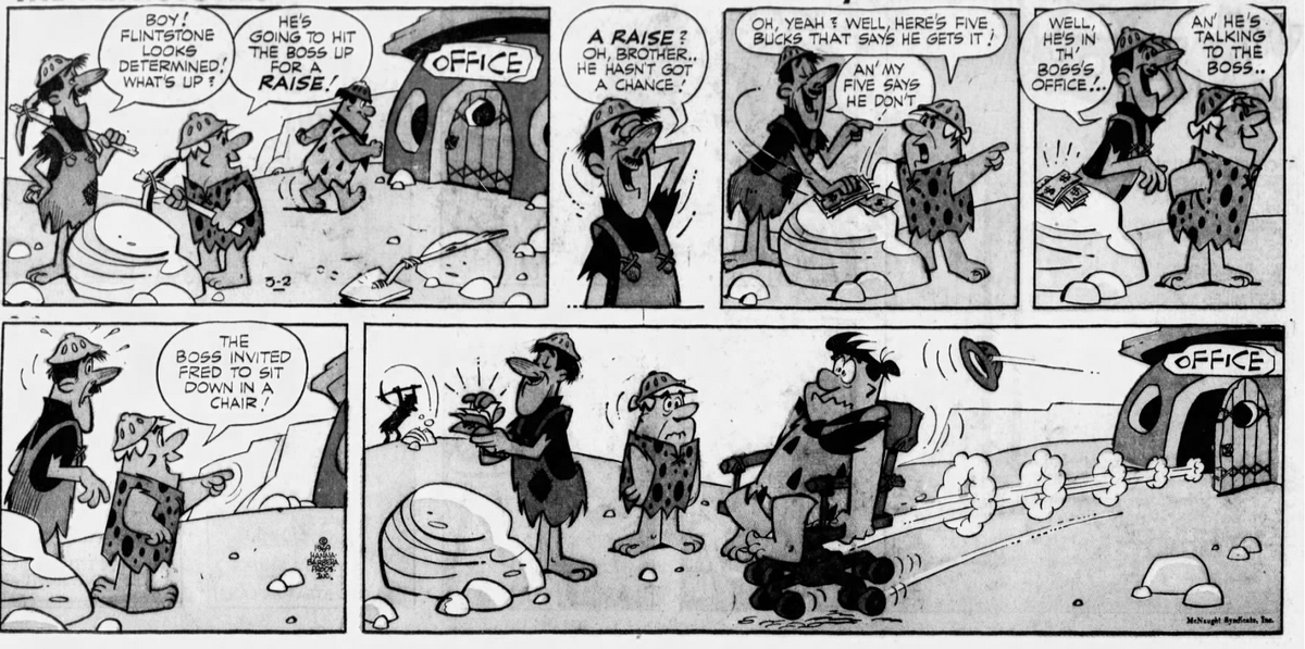 March 1969 comic strips | The Flintstones | Fandom
