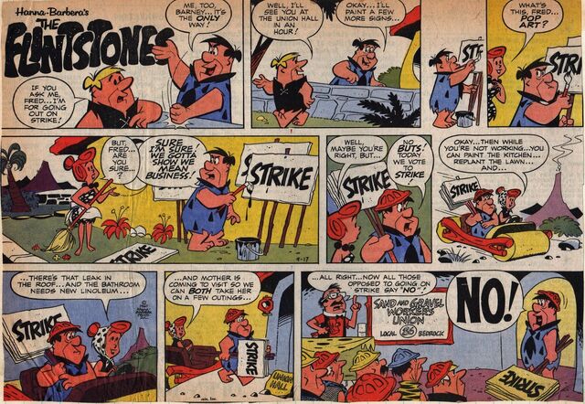 September 1967 comic strips | The Flintstones | Fandom
