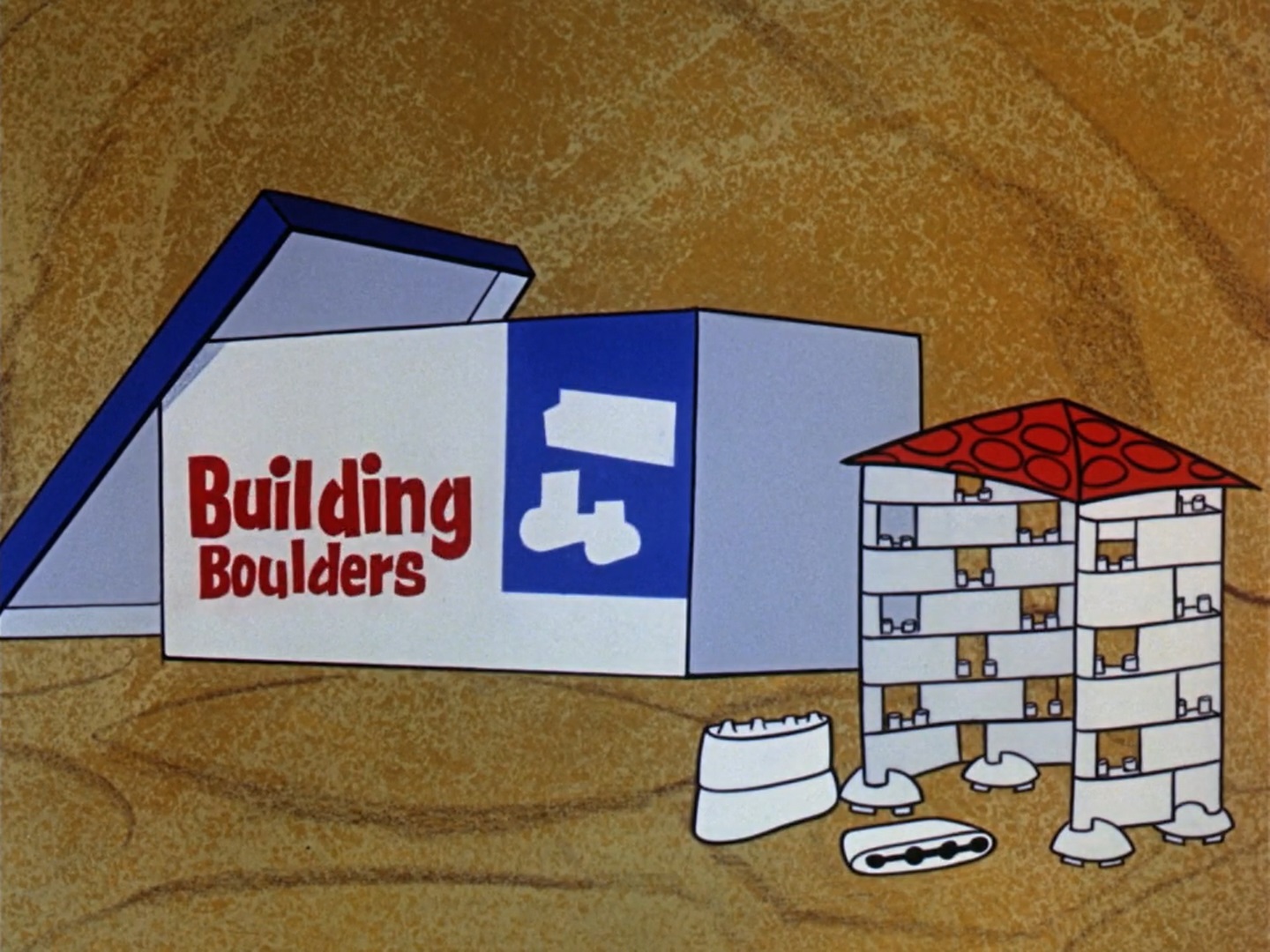Flintstone building blocks store