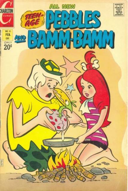 Pebbles And Bamm Bamm Charlton Comics Issue № 10 The Flintstones Fandom 5419