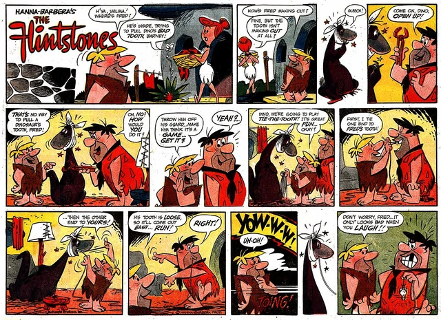The Flintstones Comic Strip - 10-29-1961