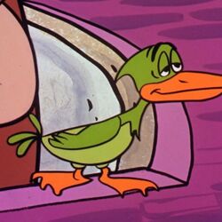 Flintstones bird store
