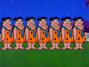 The Flintstones - Ten Little Flintstones - Duplicate Freds