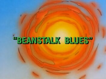 Cave Kids - Episode Title Card Image - Beanstalk Blues