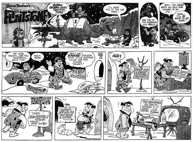 February 1968 comic strips | The Flintstones | Fandom