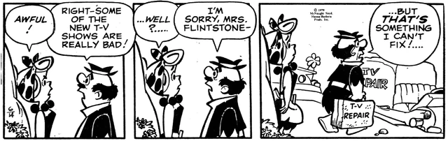 The Flintstones Daily Comic Strip - June 14, 1979