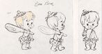 The Flintstones - Bamm-Bamm Rubble - Model Sheet