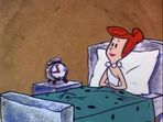 Wilma with an alarm clock in "Carry On, Nurse Fred".