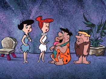 The Flintstones - Monster Fred - Fred, Barney, Wilma and Betty