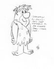 The Flintstones Model Sheet by Ed Benedict - Fred Flintstone - 4