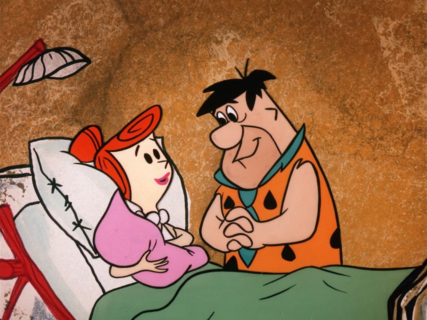 fred and wilma in bed