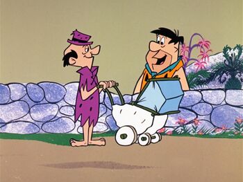 The Flintstones - Daddies Anonymous with Elmo Rockbottom and Fred