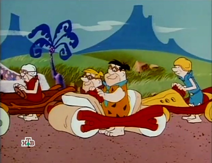 the flintstones feet