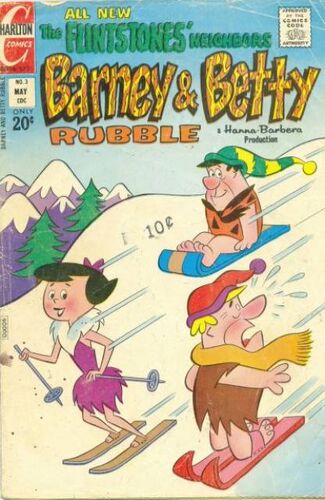 Barney And Betty Rubble Charlton Comics Issue № 3 The Flintstones Fandom 7690