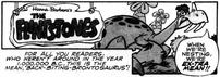 Back-Biting Brontosaurus - The Flintstones Comic Strip - 2-24-1980