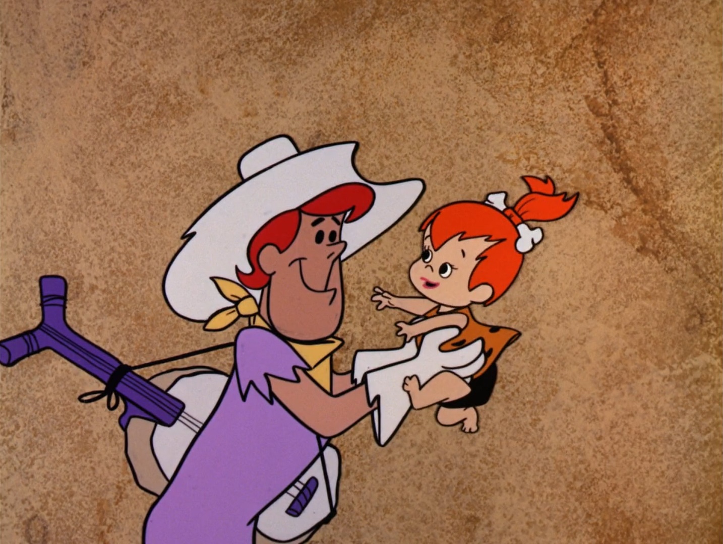 Fred and wilma flintstone in bed sale