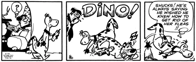 The Flintstones Daily Comic Strip - June 30, 1979