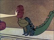 The Flintstones - The Twitch - Lizardsaurus Potato Peeler