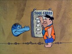 Flintstones time clock deals