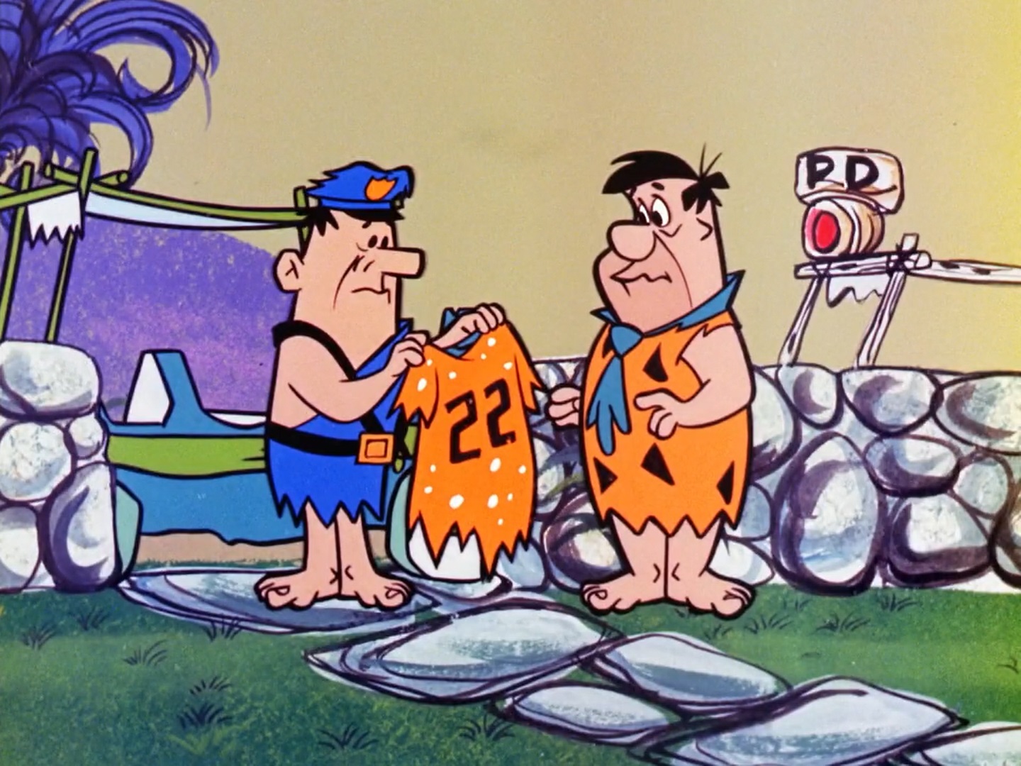 fred flintstone football