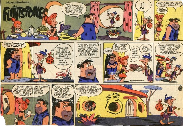 March 1967 comic strips | The Flintstones | Fandom