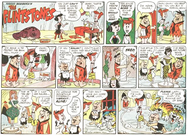 December 1961 comic strips | The Flintstones | Fandom