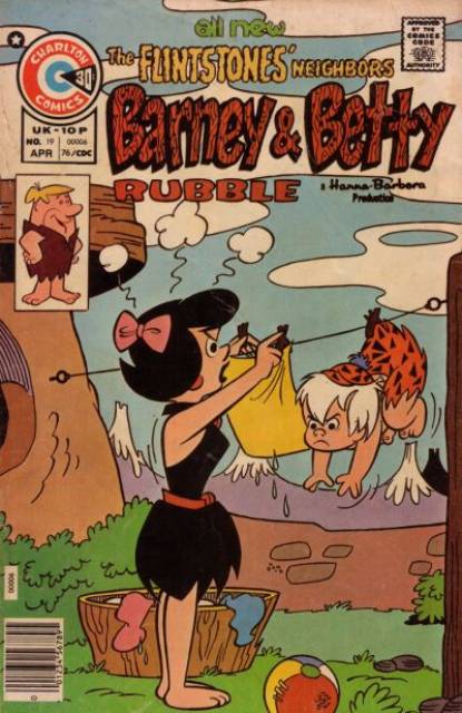 Barney And Betty Rubble Charlton Comics Issue № 19 The Flintstones Fandom