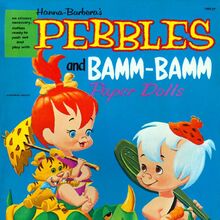 The Flintstones Coloring Books The Flintstones Fandom Image of pebbles flintstone from a cave kids book from 1997. the flintstones coloring books the